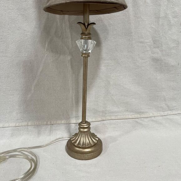Buffet Lamp - Girls Room Nursery Lamp Gold Bronze Glam Lamp by Pottery Barn Kids - Picture 3 of 8